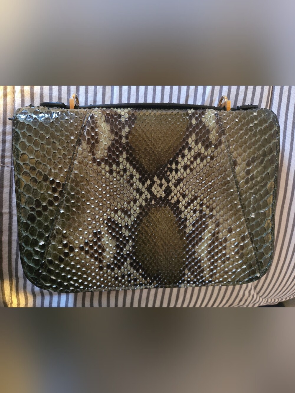 Versace Virtus Python Bag - Picture 6 of 9